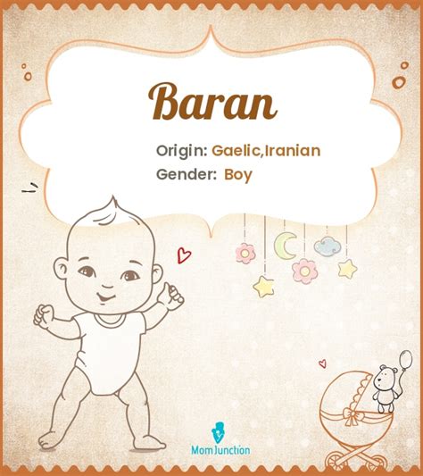 Meaning, origin and history of the name Baran